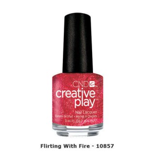 CND CREATIVE PLAY POLISH – Flirting With Fire 0.46 oz